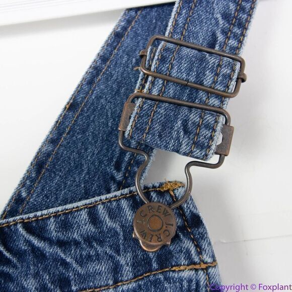 NEW J Crew‎ Classic overalls in all-day stretch, Broken In Coastline Bl, M - Picture 10 of 16